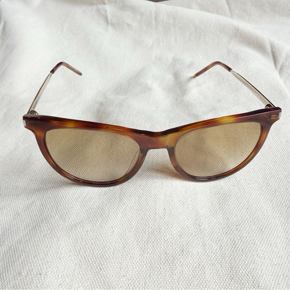 Saint Laurent Cat Eye Brown Havana Sunglasses main image 8